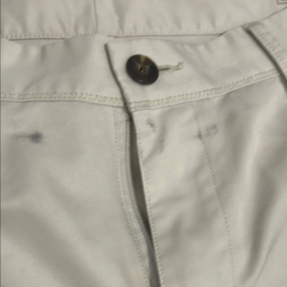 Adidas Cream Chinos Classic Straight-Leg